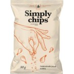 Чипсы Simply Chips Гималайская соль 80 гр., картофельные, пакет